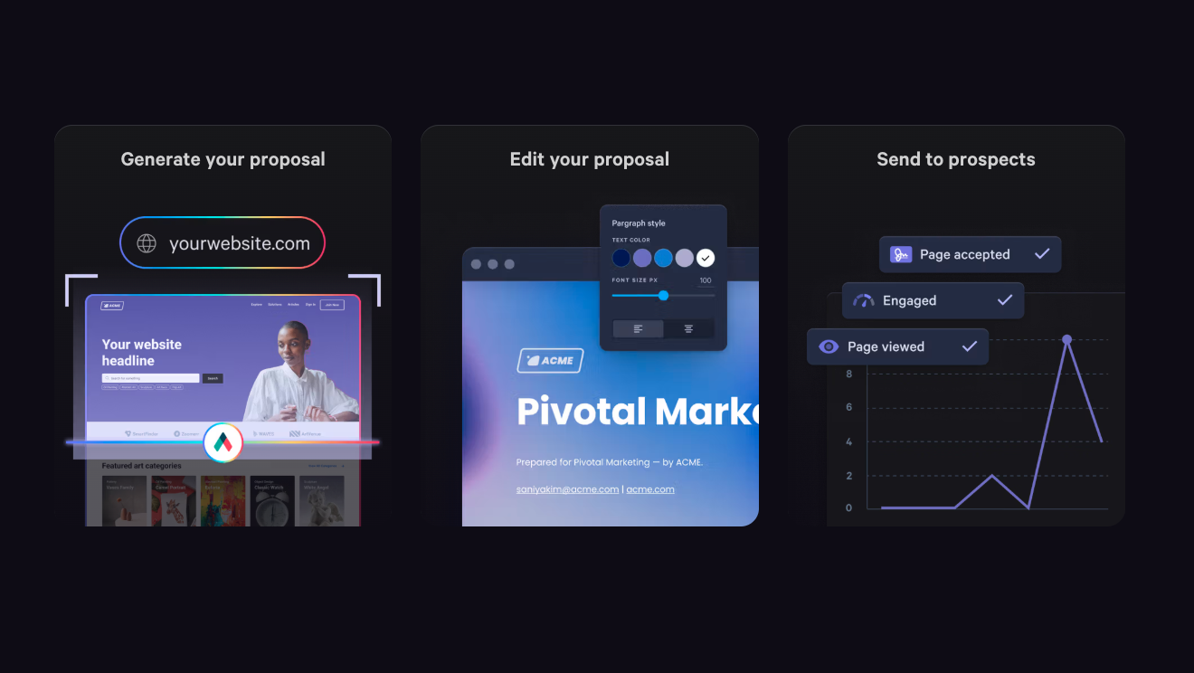 Qwilr AI Proposal Creator
