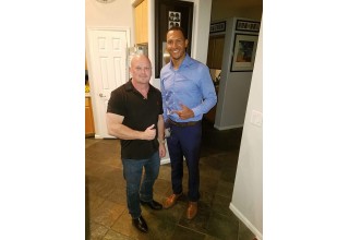 David Gergen, CEO of Pro Player Health Alliance and Eli Davis