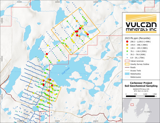 Vulcan Minerals Inc. - Advances Newfoundland Zinc - Lead Exploration