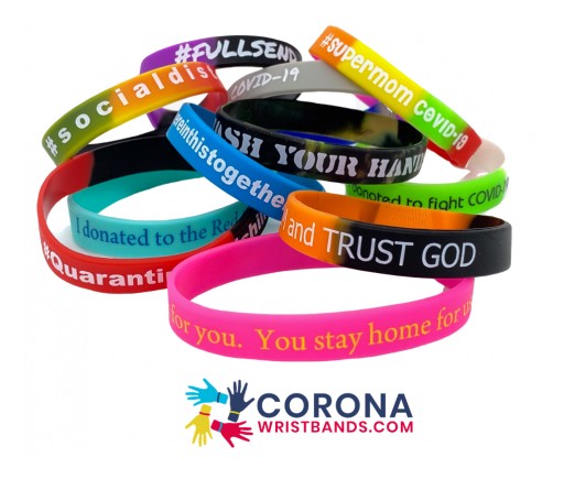 Coronawristbands.com Launched to Raise Money for Charities Fighting COVID-19, Powered by Zacuto
