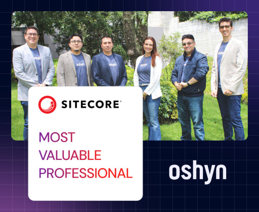 Seven Oshyn Experts Honored with 2026 Sitecore Most Valuable Professional Awards