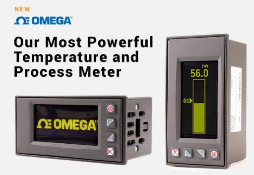 OMEGA Introduces Its Most Powerful Temperature and Process Meter