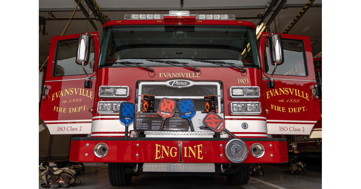 Escalade Sports & Evansville Garage Doors Give Back to Local Fire