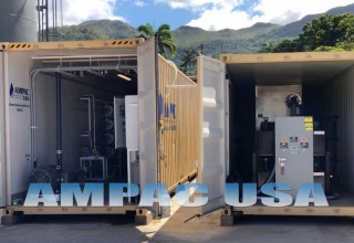 Mobile Seawater Desalination Plant | SW100K-LX-C | Ampac USA