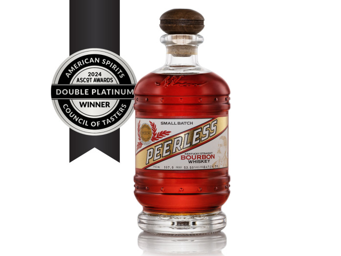 Peerless Small Batch Bourbon Wins Double-Platinum