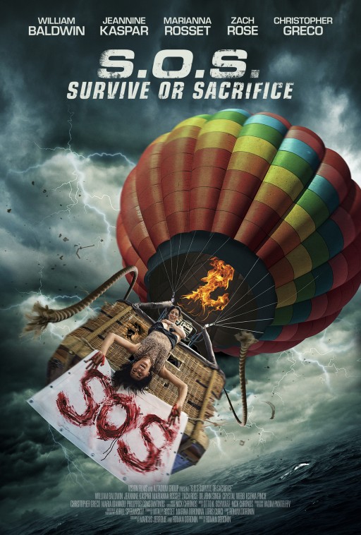 Terror Takes To The Skies In Vision Films' New Action Thriller 'S.O.S. SURVIVE OR SACRIFICE'