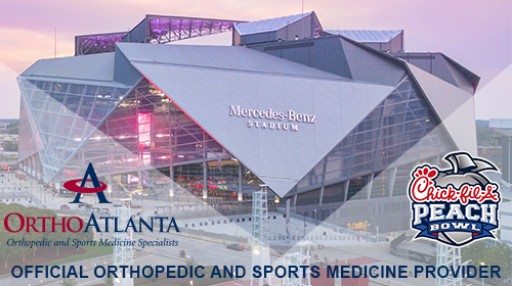 OrthoAtlanta an Official Partner of the 2018 Chick-fil-A Peach Bowl