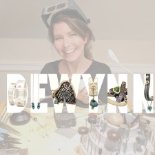 Designer and a few pieces of artisan jewelry from DeWynn Jewelry