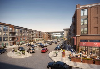 parkview on peachtree - plaza rendering - CONNOLLY - Transit Oriented Development - Atlanta - Chamblee