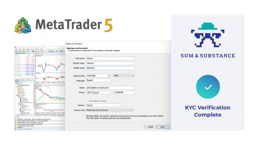MetaTrader 5 Incorporates Trader KYC Verification From Sum&Substance