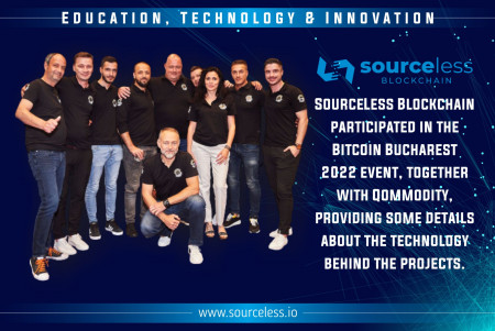 SourceLess Blockchain and Qommodity at Bitcoin Bucharest 2022