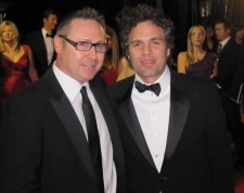 Green Gorilla Co-founder/CEO Steven Saxton with three-time Oscar Nominee Mark Ruffalo