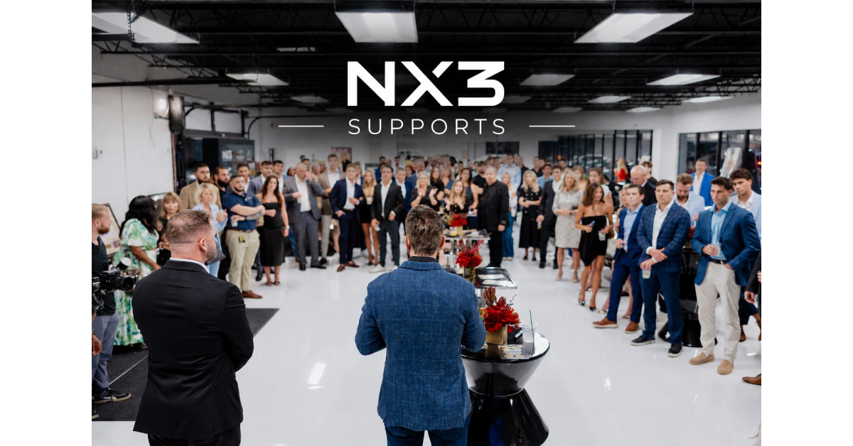 NX3 Commercial Group Launches "NX3 Supports" Philanthropic Initiative with Reception Benefiting Grey Team