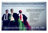 Lazarus Alliance is Proactive Cyber Security