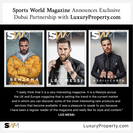 LuxuryProperty.com and Sports World Magazine Form Exclusive Marketing Partnership