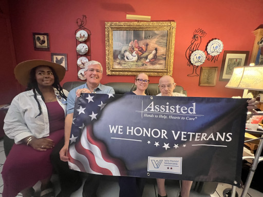 Assisted Home Health & Hospice Honors Veteran Roger Dawson With Pinning Ceremony