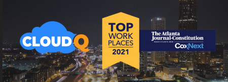 CloudQ Wins Top Workplace 2021
