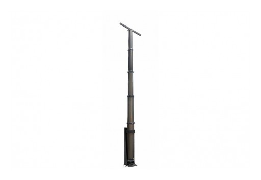 Larson Electronics Releases Pneumatic Light Tower Mast, 4.5' to 15', 10/3 Coiled Internal Wiring