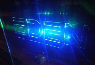 Eden Logo with backlighting