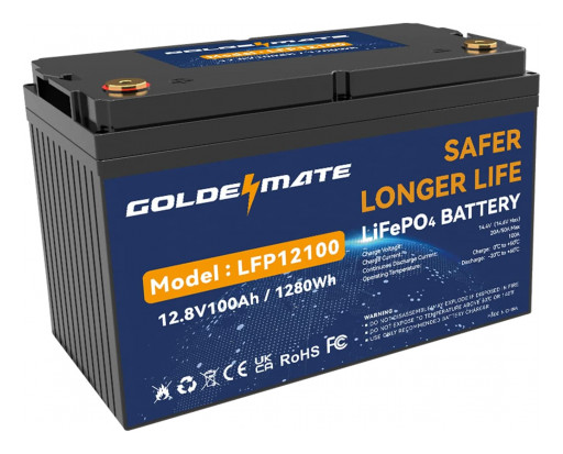 Goldenmate Sets a New Standard in Energy Storage With LiFePO4 Lithium Batteries