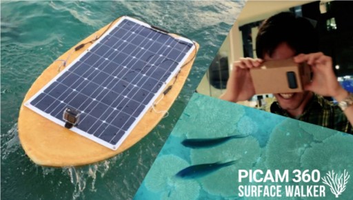Picam360-SurfaceWalker: The Open Source Aquatic Drone