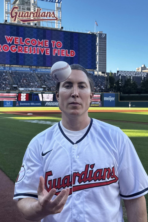 Daniel Neiditch Throws Seventh Ceremonial First Pitch with Cleveland Guardians, Continuing a Tradition of Philanthropy and Community Impact