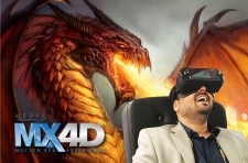 MX4D - cinema seats that move to the movie or content