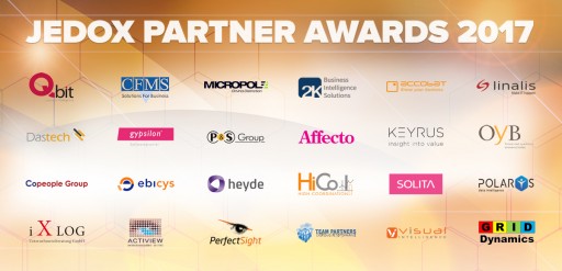 Jedox Announces '2017 Partner of the Year Award' Winners at Jedox Global Partner Summit