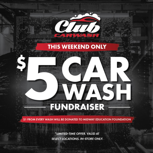 Club Car Wash Hosts Back-to-School $5 Wash Weekend in Waco & Hewitt