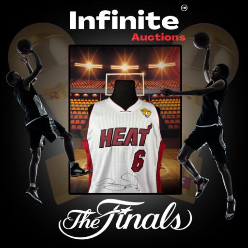 Infinite Auctions Offers LeBron James' 2014 NBA Finals Game-Worn & Signed Jersey - A Monumental Piece of NBA History