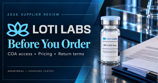 Loti Labs Peptides Reviews 2026: Looking for Your Next Research Supplier? Explore the Catalog, COA Access, and Quantity Pricing