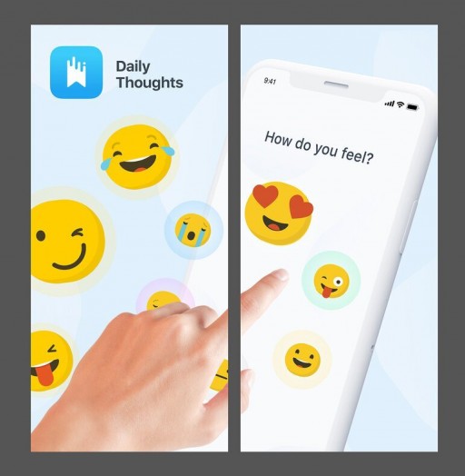 'My Daily Thoughts' Provides a Creative and Beneficial Outlet to Record Daily Notes, Moods, Thoughts, and Inspirations