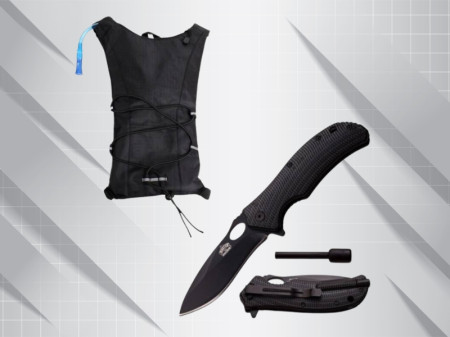 MasterStrike Ballistic Knife + Hydration Backpack Bundle Review