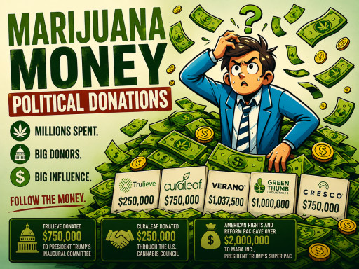 How Millions in Political Donations Push for DEA Marijuana Rescheduling