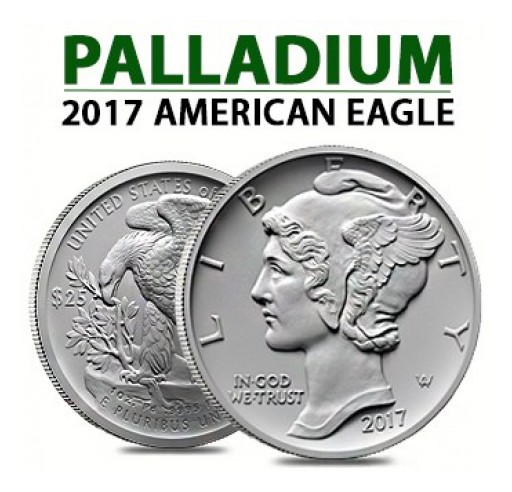 The US Mint Presents the First Ever Palladium American Eagle