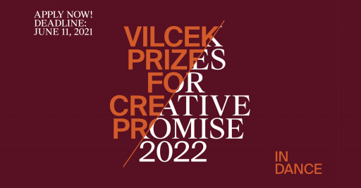 Vilcek Foundation Opens Applications for 2022 Creative Promise Prizes in Dance