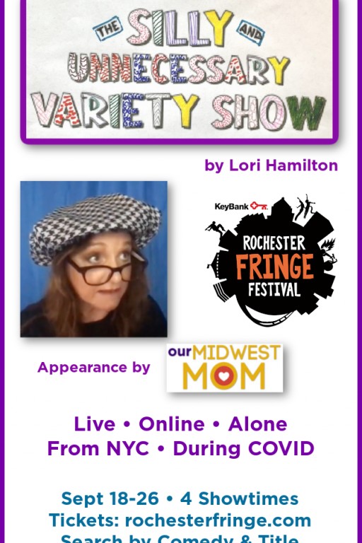 Comedian Lori Hamilton Performs Live One-Woman Show From New York at 2020 Virtual Rochester Fringe