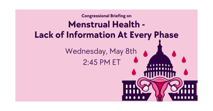 Menstrual Health Briefing Capital Hill 2024