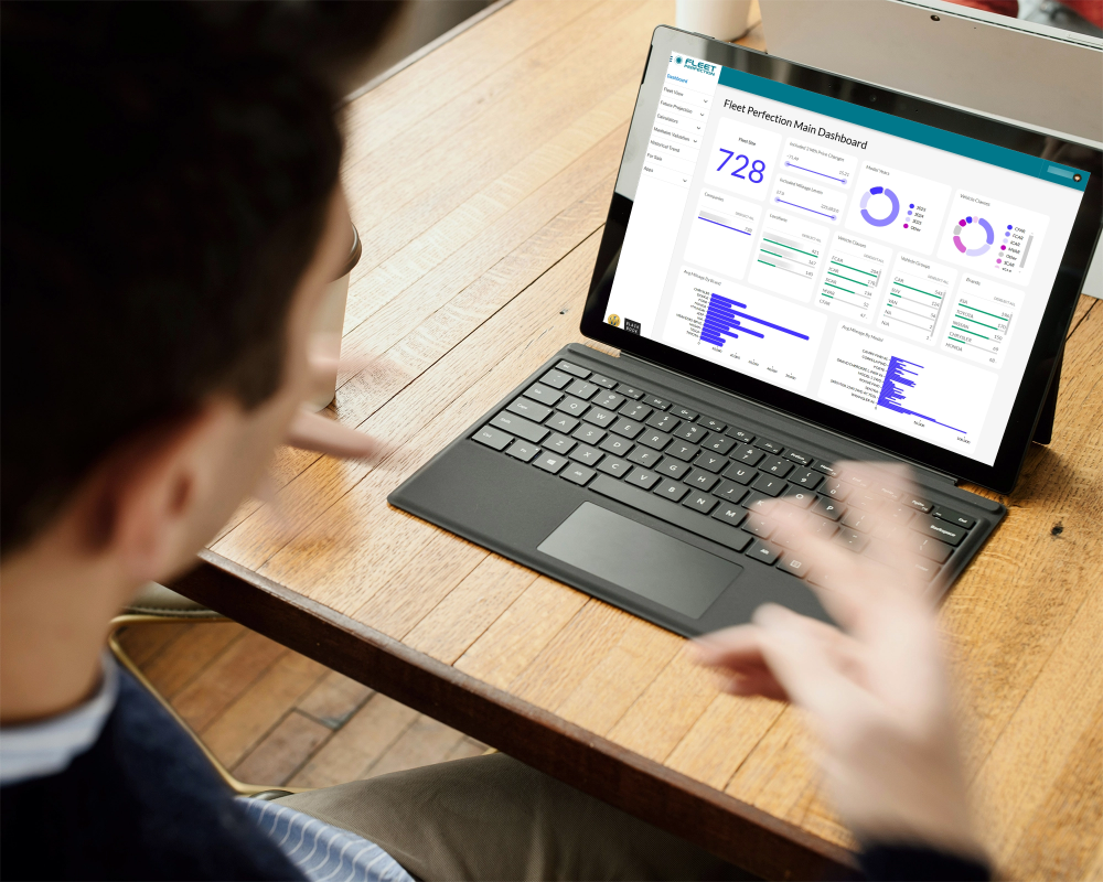 Dashboard Fleet Management Software