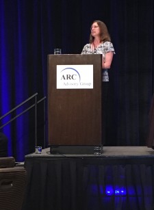 Laura Sheets of SRNS presents at ARC Forum