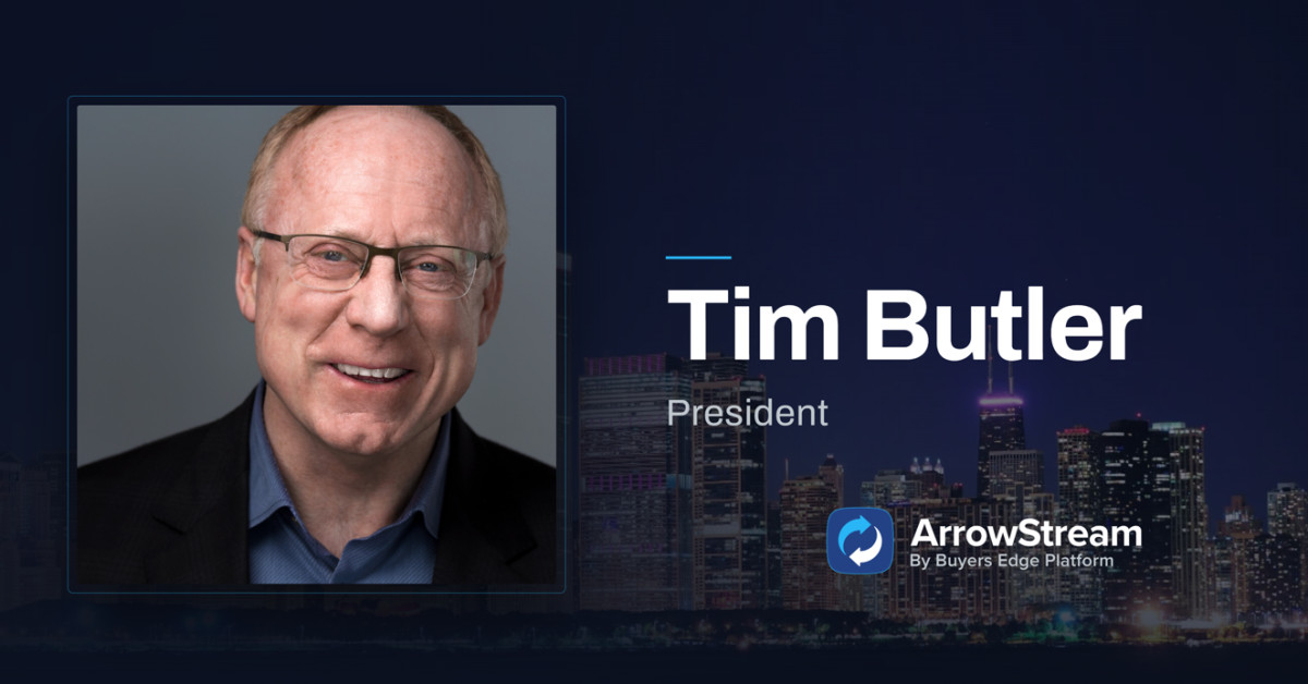 ArrowStream Appoints Tim Butler as President to Drive Profitable Growth and AI-Powered Innovation in Foodservice Supply Chain