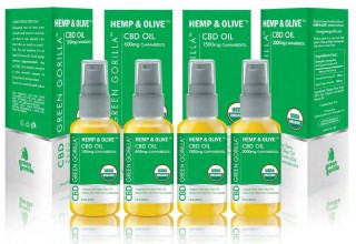 Green Gorilla Hemp & Olive CBD Oil