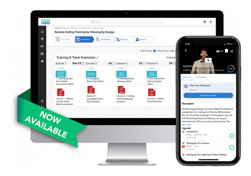 SalesHood and Winning by Design Launch Remote Selling Mastery Coaching Membership