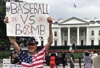 Baseball versus Bombs at the White House