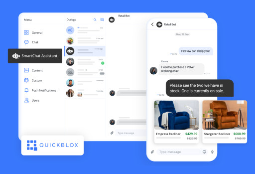 QuickBlox Revolutionizes CPaaS With Launch of AI SmartChat Assistant