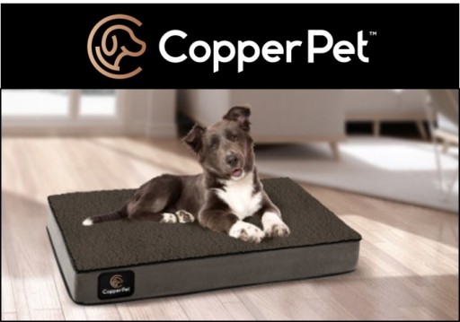 CopperPet™ Dog Beds Protect Against Odors & Mildew