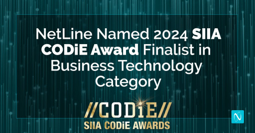 NetLine Named 2024 SIIA CODiE Award Finalist in Business Technology Category