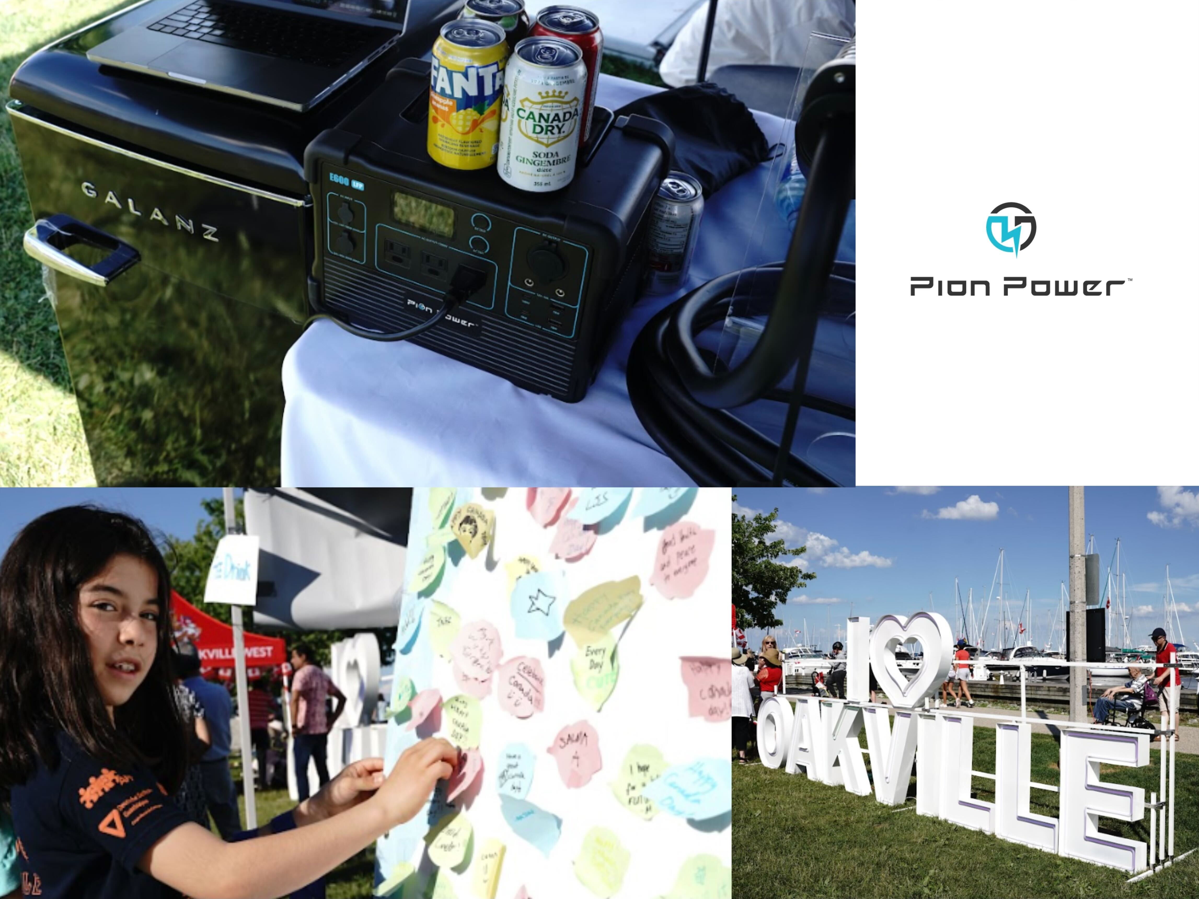 Towns of Oakville Canada Day Event Pion Power