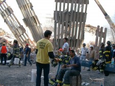 Scientology Volulnteer Ministers serving first responders at Ground Zero New York