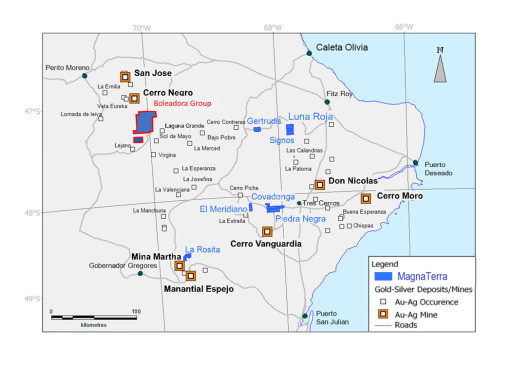 Magna Terra Partner Newmont Outlines Large Epithermal Geochemical Target At Boleadora, Argentina